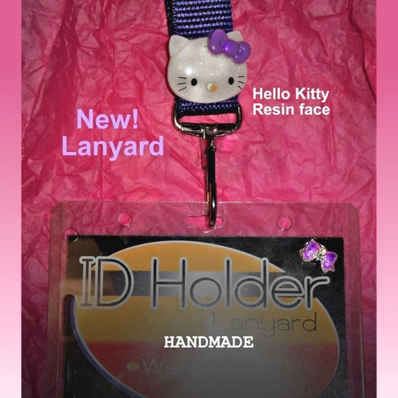 Hello Kitty Lanyard Badge Holder - Picture 3 of 7
